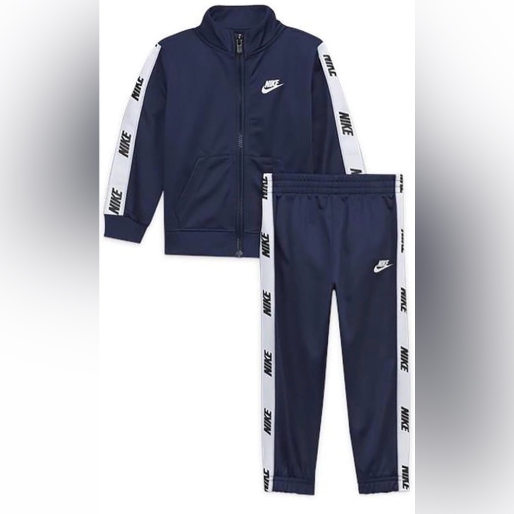 Nike Boys 2-Piece Jacket & Pants Set Midnight Navy 3T NWT
